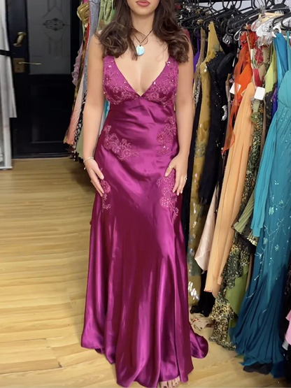 Fancy Mermaid Spaghetti Straps Green Backless Long Prom Dress Evening Dress Formal Dress SD2190
