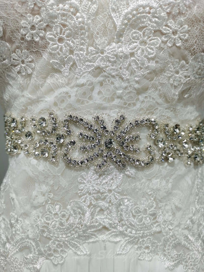 Boho V Neck Wedding Dresses Chiffon Bohemian Gowns Elegant A Line Customized