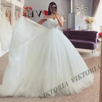 VIKTORIA Vintage Backless Wedding Dresses For Woman Spaghetti Straps Lace Appliques