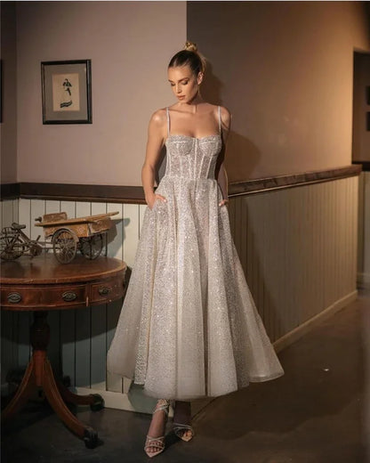 Elegant Luxury Evening Gown for Special Occasions and Weddings