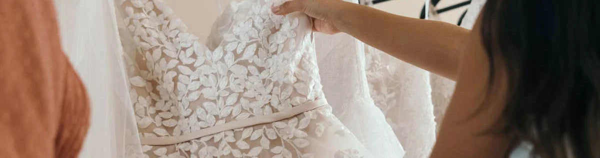 Modest Muslim Wedding Dresses For Bride High Neck Long Sleeves