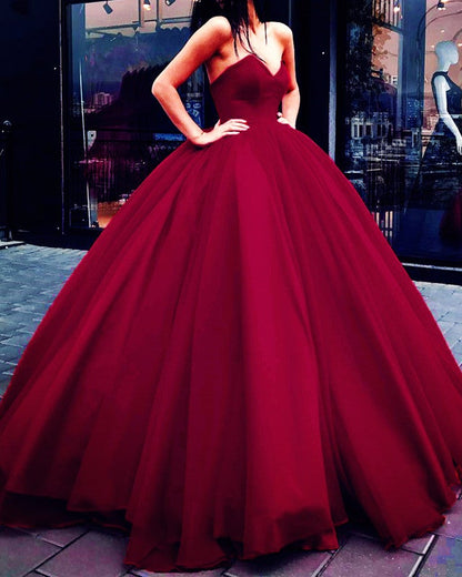 Strapless Bodice Corset Tulle Ball Gowns Wedding Dresses
