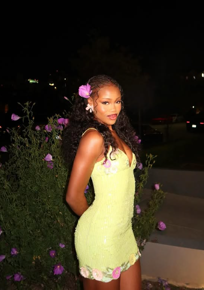 Gorgeous Light Yellow Strap Sequin Bodycon V Neck Mini Party Dress Homecoming Dress HZ1024