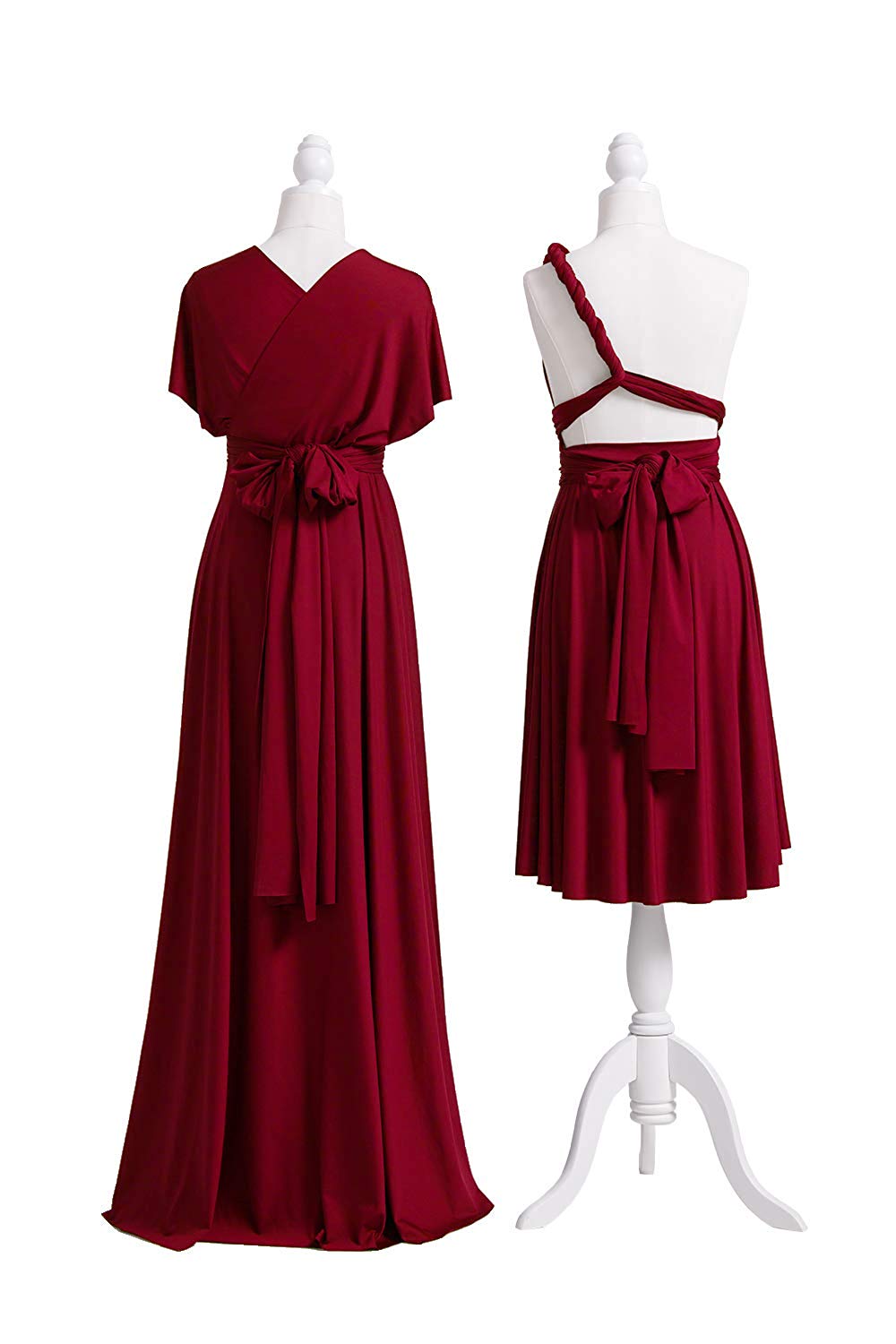 Off-the-Shoulder Convertible Long Bridesmaids Dresses