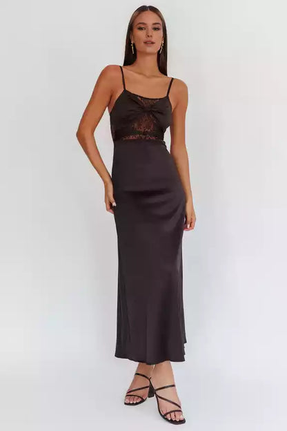 The eye-catching unlined twisted detail lace corset with adjustable shoulder straps and a zipper at the back Prom Dresses