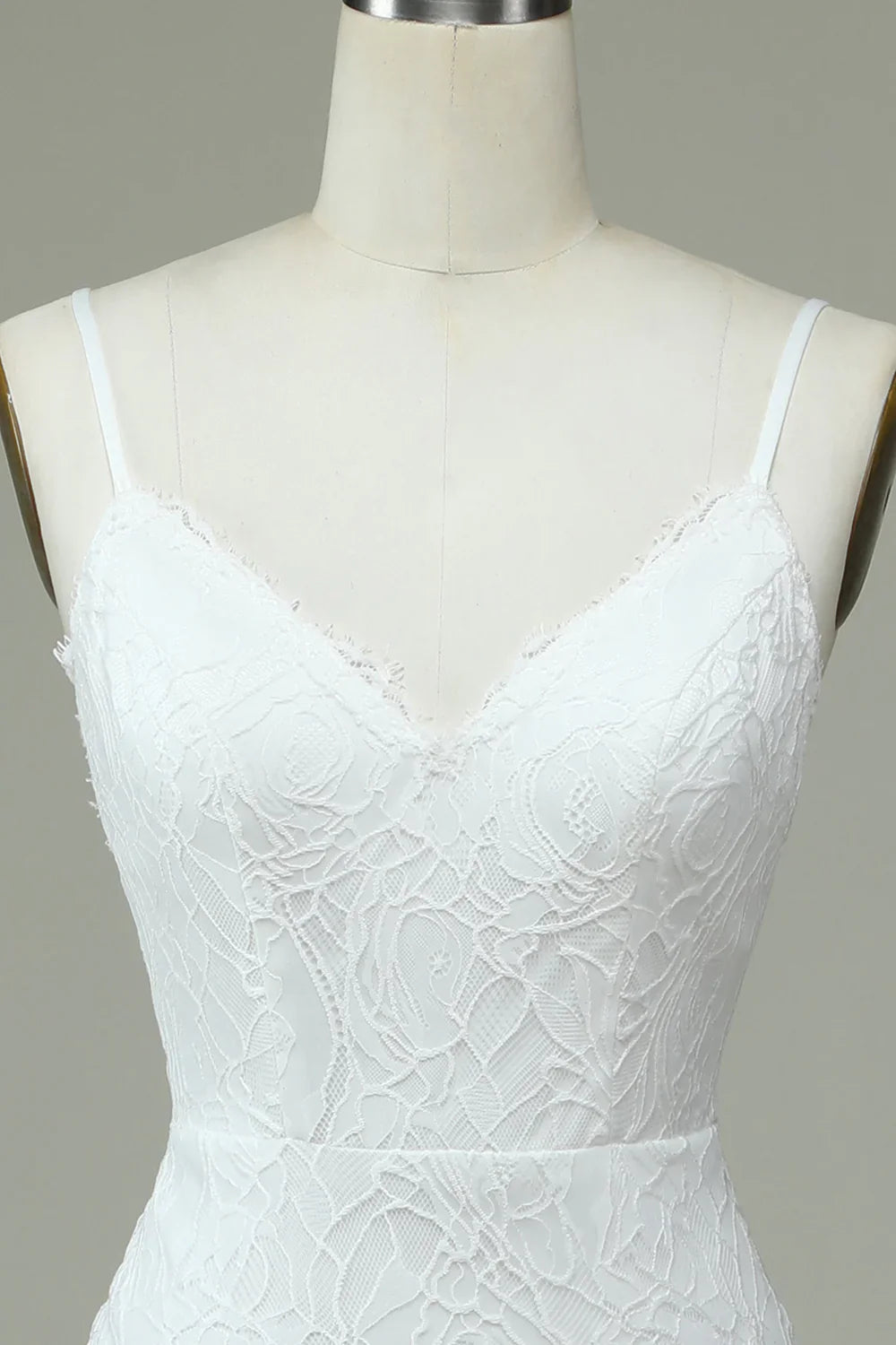 Aimishang Ivory Mermaid Lace Backless Wedding Dress