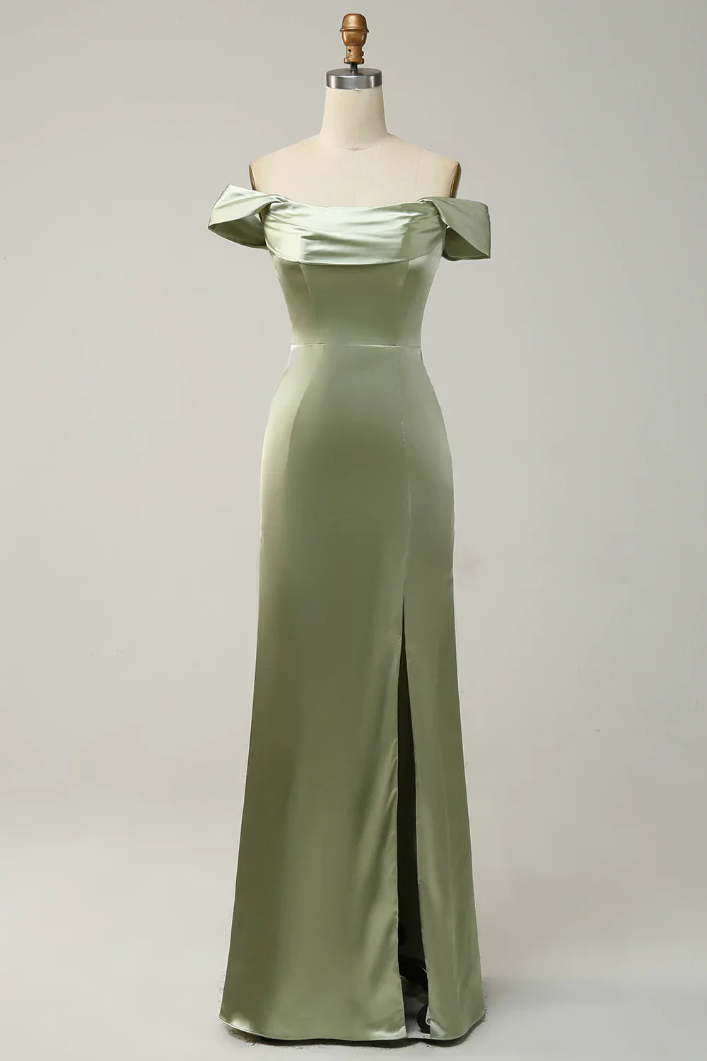 Green Mermaid Covertible Wear Long Bridesmaid Dress