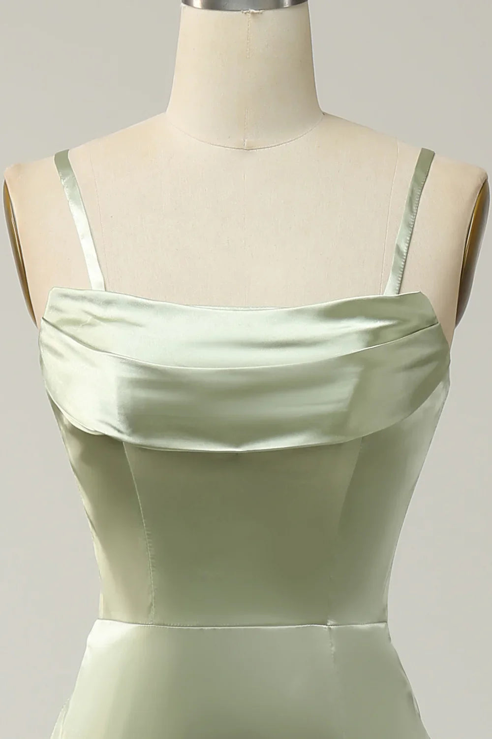 Green Mermaid Covertible Wear Long Bridesmaid Dress