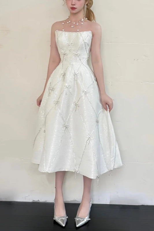 Sparkling Bow Birthday Dress Party Dress gh6706
