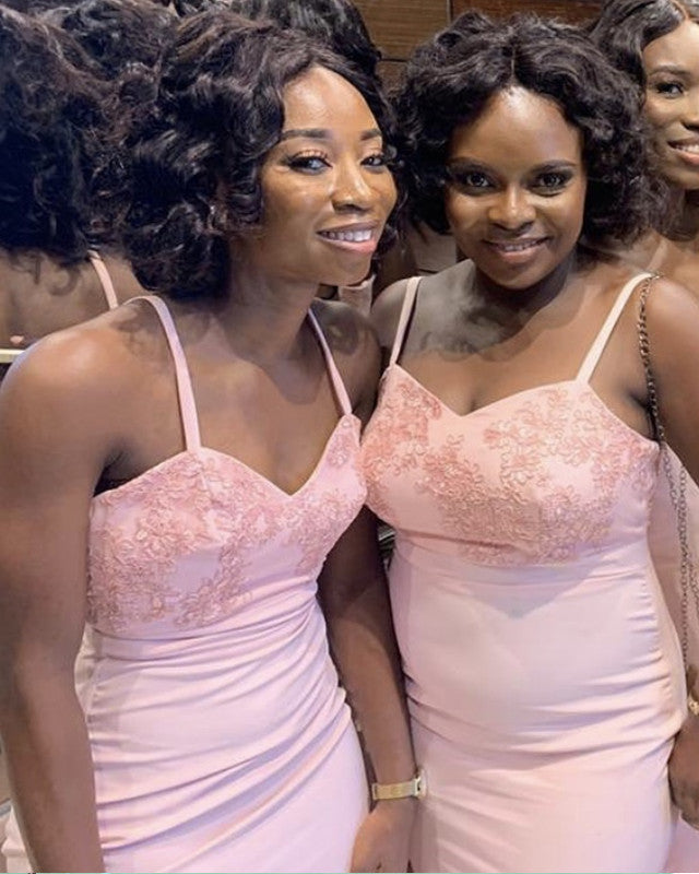 Mermaid Sweetheart Bridesmaid Dresses Lace Train
