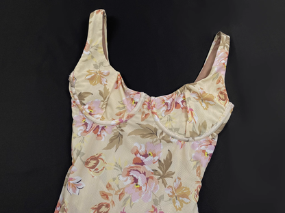 Simple Fashion Mermaid Floral Design A-line Women Dress HZ1024
