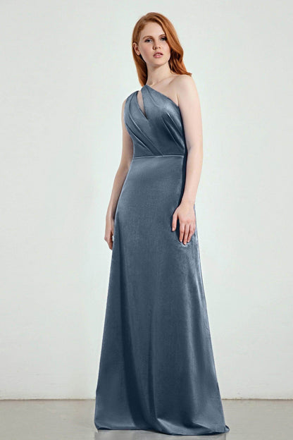 A-Line Sweep-Brush Train Bridesmaid Dress Formal Dresses CB0277