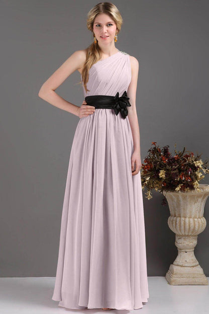 Sheath-Column Floor Length Bridesmaids Dress COSF14001