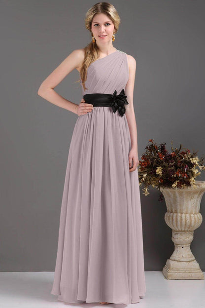 Sheath-Column Floor Length Bridesmaids Dress COSF14001