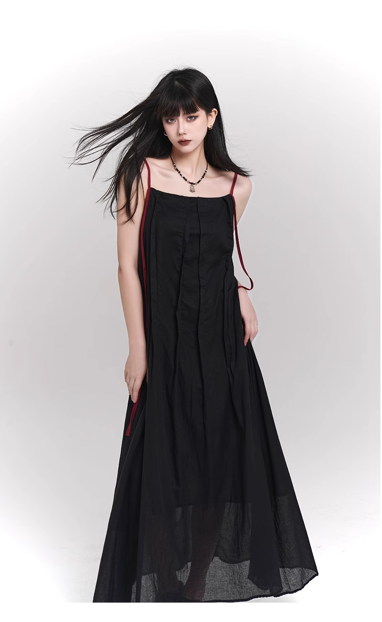 New Style Design Beach Party Spaghetti Strap Dress HZ1024