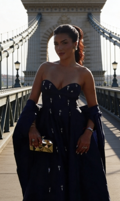 Elegant Sweetheart A-Line Navy Blue Long Prom Dresses Sleeveless Satin Navy Blue Evening Dresses DP3853