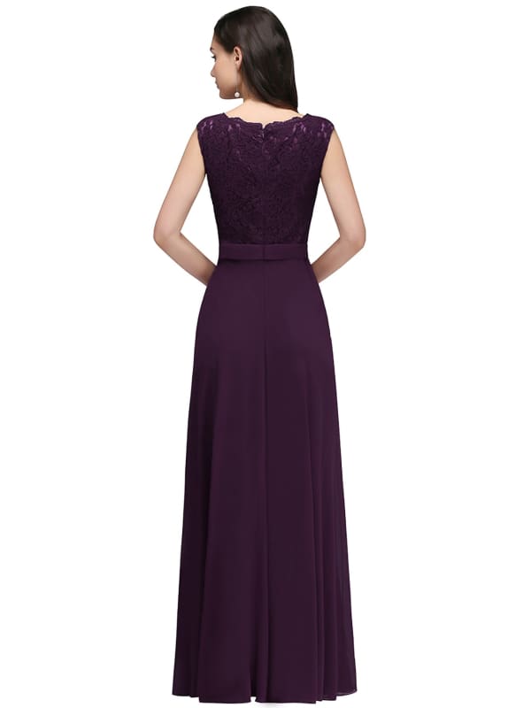 Elegant Cap Sleeves Sweetheart ALine Evening Dresses with Sash Floral Lace Appliques Formal Dresses