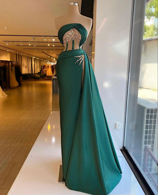 Green prom dresses, long evening dresses, fashion evening dresses C1753