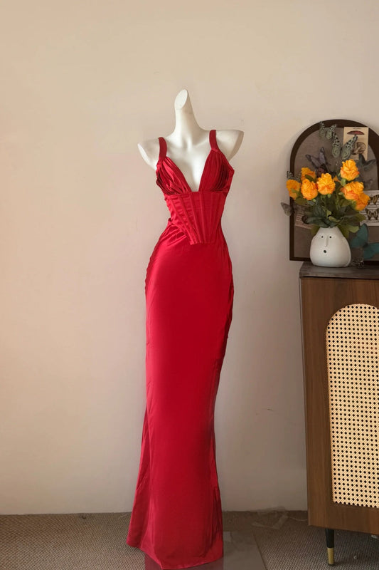Retro Long Birthday Dress Prom Dress gh6823