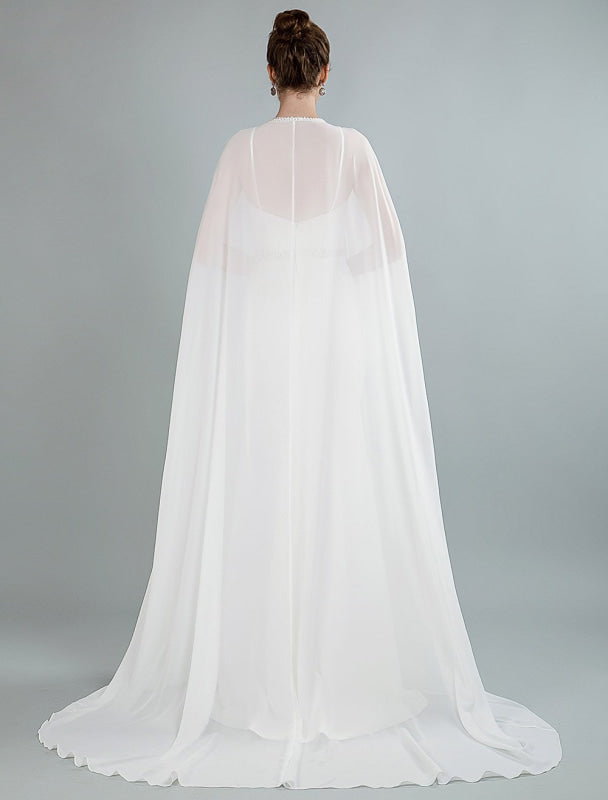 Simple Wedding Dress Sheath Sweetheart Long Sleeves Beaded Bridal Dresses