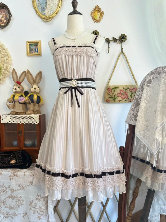 Girlhomeshops-Pink lace vintage short chiffon homecoming dress birthday dress gh5209