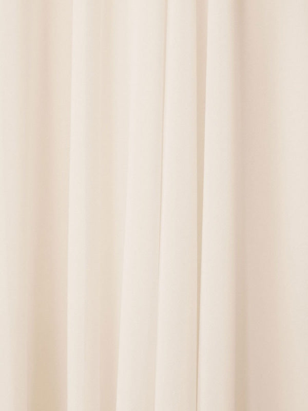 Wedding Dress Deep V-Neck Beaded Sash Chiffon Bridal Dress