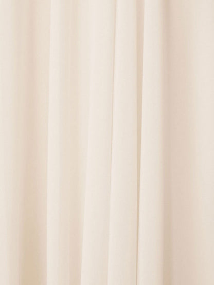 Wedding Dress Deep V-Neck Beaded Sash Chiffon Bridal Dress