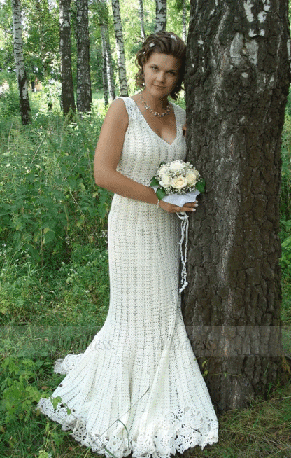 Lace Wedding Dress,White Wedding Dress